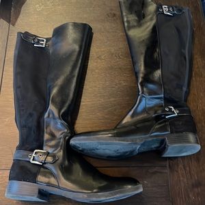 Black boots